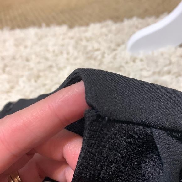 Emma & Michele Jumpsuit leg slits 12 black - Picture 4 of 8